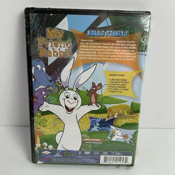 My Friend Rabbit: Hello Rabbit! DVD - Picture 2 of 6